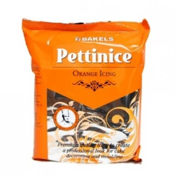 Bakels Pettinice Fondant 750g Orange Fondant, Buttercream, Ganache & Sugar Icing