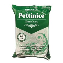 Bakels Pettinice Fondant 750g Green Fondant, Buttercream, Ganache & Sugar Icing
