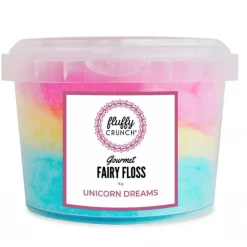 Lollies, Fairy Floss & Chocolate Fluffy Crunch 20g Unicorn Dreams
