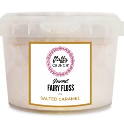 Lollies, Fairy Floss & Chocolate Fluffy Crunch 20g Salted Caramel