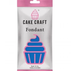 Cake Craft Fondant 250g Electric Blue