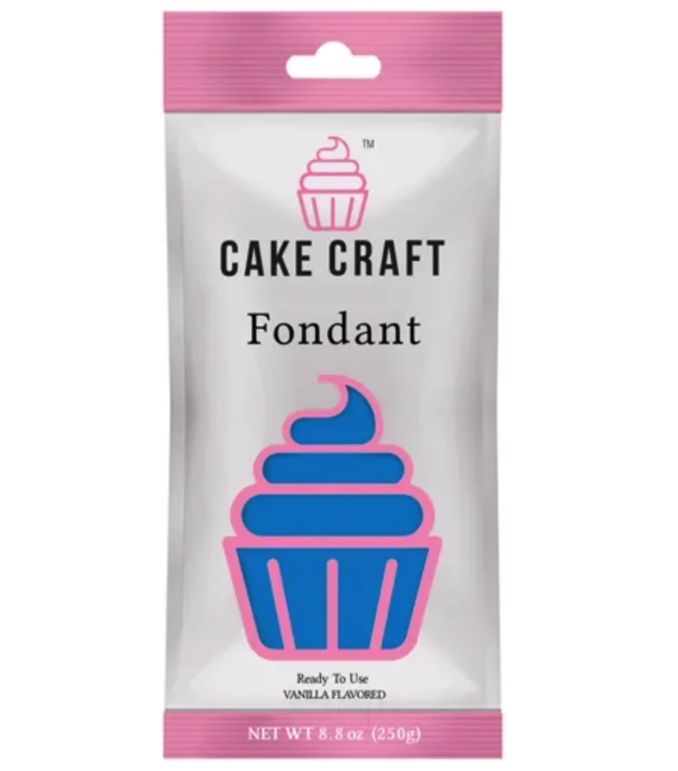 Cake Craft Fondant 250g Electric Blue 3 Cake Craft Fondant 250g Electric Blue