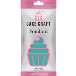 Cake Craft Fondant 250g Pure Teal
