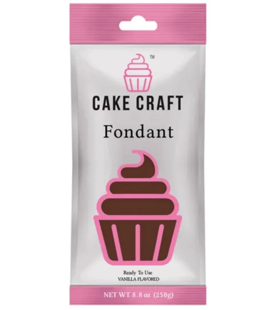 Fondant, Buttercream, Ganache & Sugar Icing Cake Craft Fondant 250g Java Brown 3 Fondant, Buttercream, Ganache & Sugar Icing Cake Craft Fondant 250g Java Brown