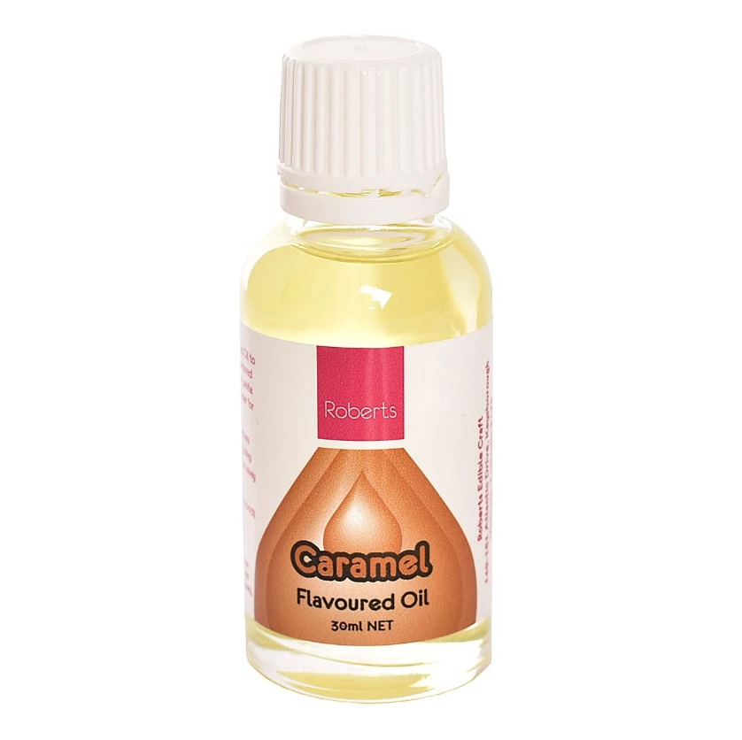 Roberts Confectionery Food Colour Roberts Flavoured Oil 30ml Caramel 3 Roberts Confectionery Food Colour Roberts Flavoured Oil 30ml Caramel