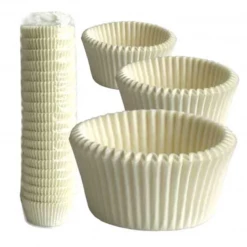 Cake Craft #360 White Baking Cups | 500 Pack