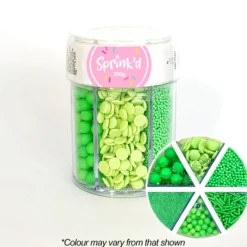 Sprink'd 6 Sprinkle Cavity Jar - Green