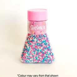 Sprink'd 2mm Pink/Blue/White Sprinkle Mix