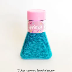 Sprink'd Bright Blue Sugar Balls | 2mm