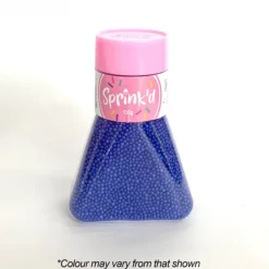 Sprink'd Sprinkles Royal Blue Sugar Balls | 2mm