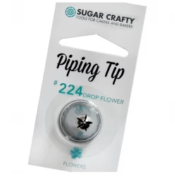 Sugar Crafty Drop Flower Piping Tip 224 Decorating Tools