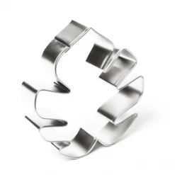 Stainless Steel Cookie Cutter Tropical Leaf 4.5" Cutter