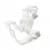 Stainless Steel Cookie Cutter Anchor 4.5" Cutter