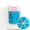 Sprink'd 6 Sprinkle Cavity Jar - Bright Blue Sprinkles