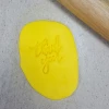 Custom Cookie Cutters Thank You V2 Embosser