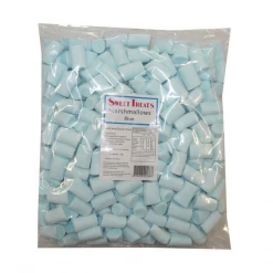Sweet Treats Marshmallow Logs - Blue (1kg)