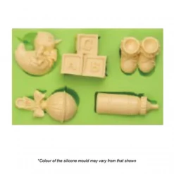 Cake Craft Moulds Baby Shower Silicone Mould