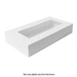 Cake Craft Boards, Boxes, Bags & Packaging Display Cookie Box - 255mm X 115mm X 50mm