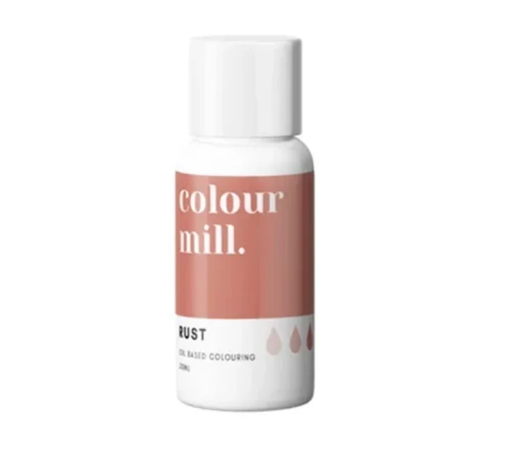 Colour Mill Oil Based Colouring 20ml Rust 3 Colour Mill Oil Based Colouring 20ml Rust