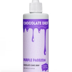 Fondant, Buttercream, Ganache & Sugar Icing Chocolate Drip 250g Purple Passion