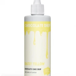 Fondant, Buttercream, Ganache & Sugar Icing Chocolate Drip 250g Daisy Yellow