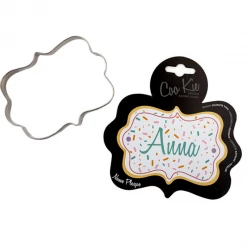 COO KIE Name Plaque Cookie Cutter