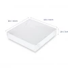 LOYAL BAKEWARE Clear Lid Cookie Box Square 6x6x1 Inch