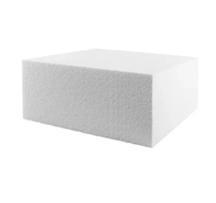 Cake Craft Square Foam Dummy | 10 Inch 3 Cake Craft Square Foam Dummy | 10 Inch