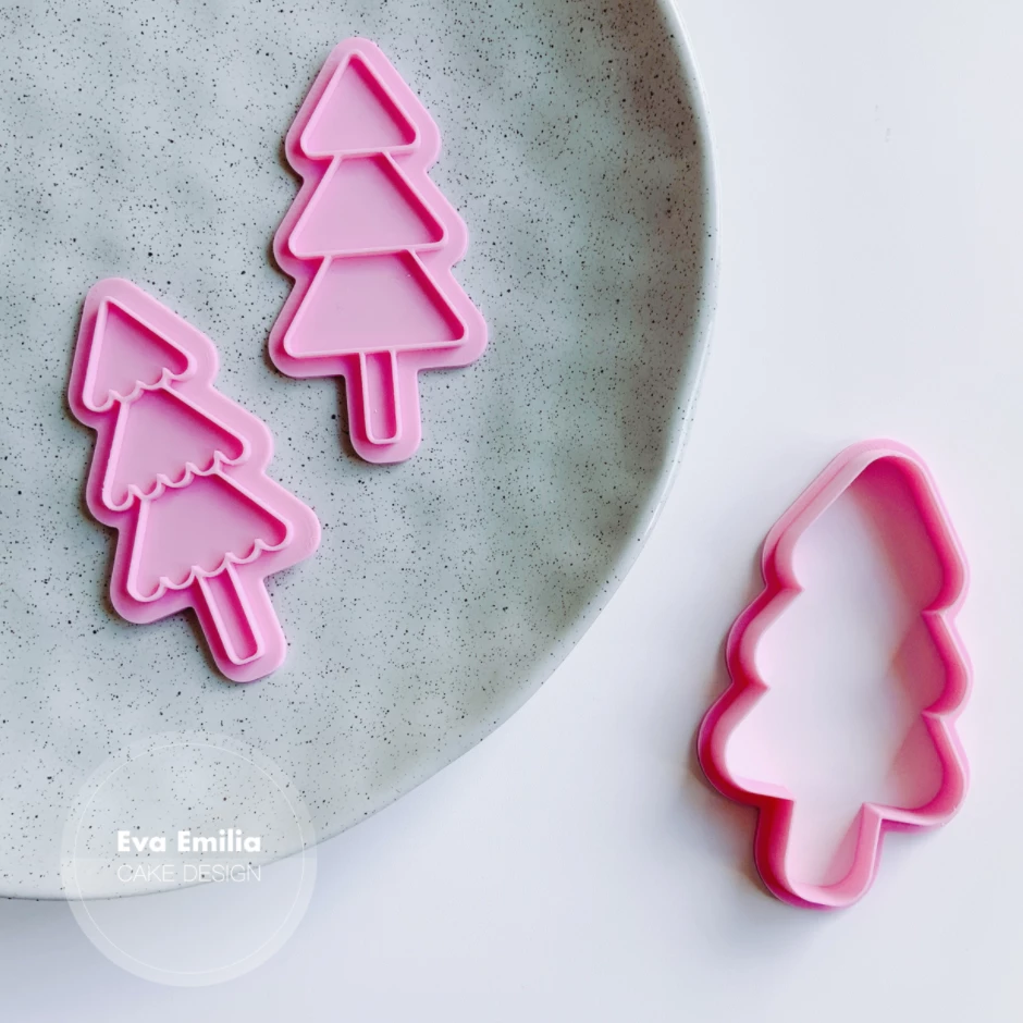 Eva Emilia Cake Designs Christmas Tree Cutter & Embosser By Eva Emilia 3 Eva Emilia Cake Designs Christmas Tree Cutter & Embosser By Eva Emilia