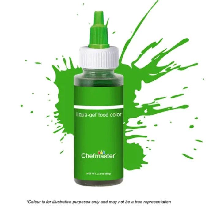 Chef Master Liqua-gel 2.3oz Leaf Green 3 Chef Master Liqua-gel 2.3oz Leaf Green