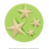 Cake Craft Assorted Star Silicone Mould