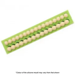 Cake Craft Moulds Beads Silicone Mould | 2 Rows