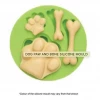 Cake Craft DOG PAW AND BONE SILICONE MOULD