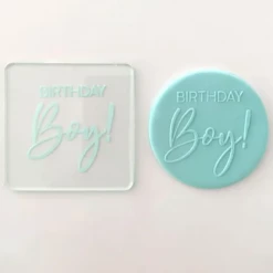 Cake Craft Birthday Boy! Debosser