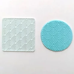 Cake Craft Chevron Square Pattern Debosser Cutters, Embossers, Debossers