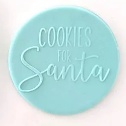 Cake Craft Cookies For Santa Debosser