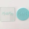 Cake Craft Mr & Mrs Debosser Cutters, Embossers, Debossers