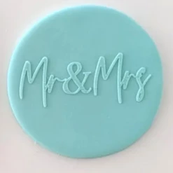Cake Craft Mr & Mrs Debosser Cutters, Embossers, Debossers