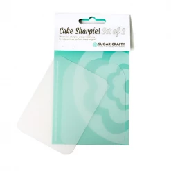 Sugar Crafty Decorating Tools Cake Sharpies Flexible Smoothers | Pack Of 2