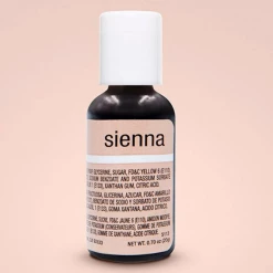 Chef Master Chefmaster Liqua-gel 20ml Sienna Colours, Paints, Dusts, Glitters & Flavours