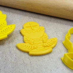 Custom Cookie Cutters Cutters, Embossers, Debossers Eucharist Chalice Embosser & Cutter Set