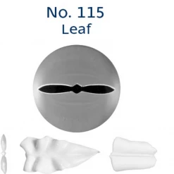 Loyal Bakeware No.115 Leaf Medium Piping Tip