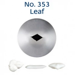 Loyal Bakeware No.353 Leaf Medium Piping Tip Decorating Tools