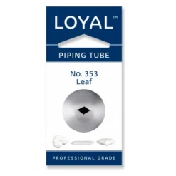 Loyal Bakeware No.353 Leaf Medium Piping Tip Decorating Tools
