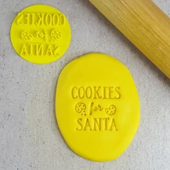 Custom Cookie Cutters Cutters, Embossers, Debossers Cookies For Santa Embosser