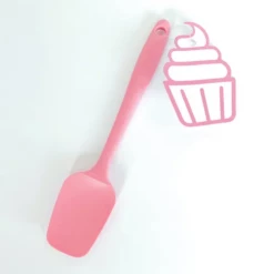 Cake Craft Pink Silicone Spatula | Small Decorating Tools