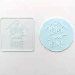 Cake Craft Cutters, Embossers, Debossers Home Sweet Home Debosser