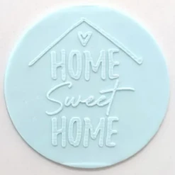 Cake Craft Cutters, Embossers, Debossers Home Sweet Home Debosser