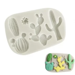 Cake Craft Moulds Cactus Silicone Mould