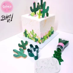 Cake Craft Moulds Cactus Silicone Mould